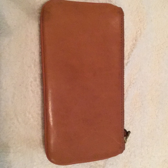 AUTHENTIC fossil leather and tweed wallet! - Picture 3 of 7
